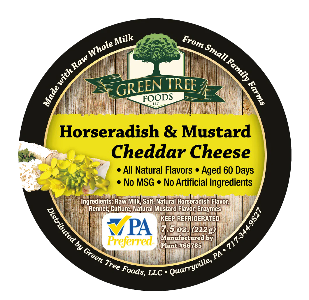 Horseradish & Mustard Cheddar